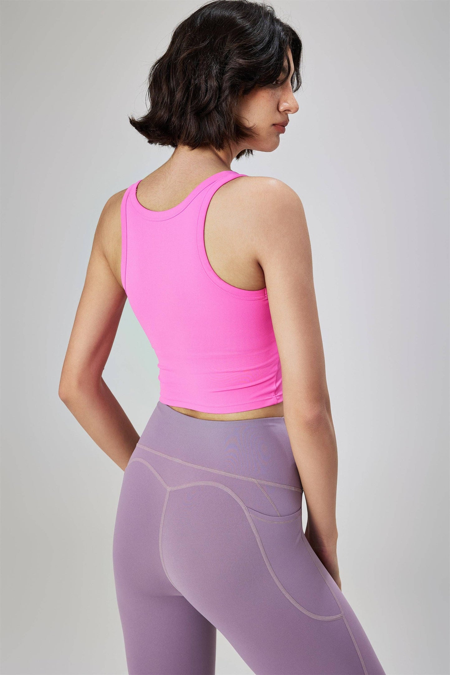 Zoe Dynamic Longline Molded Cup Sports Bra Active Top